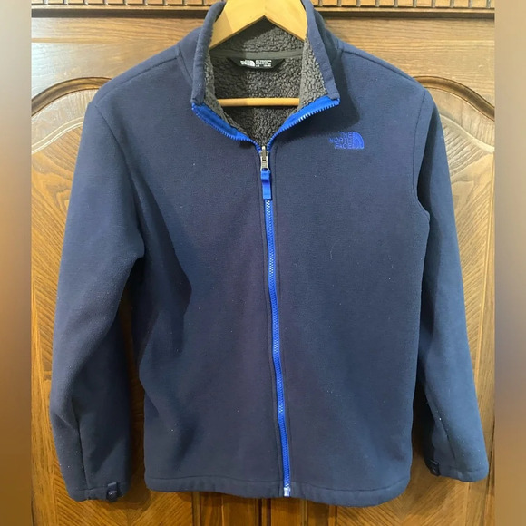 The North Face Boys' Fleece Jacket with Sherpa Lining - Picture 1 of 9